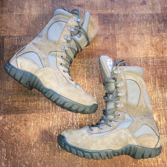 Belleville 693 Waterproof Military Assault Flight Boot Mens 5.5 R Sage AF Green - Picture 7 of 11